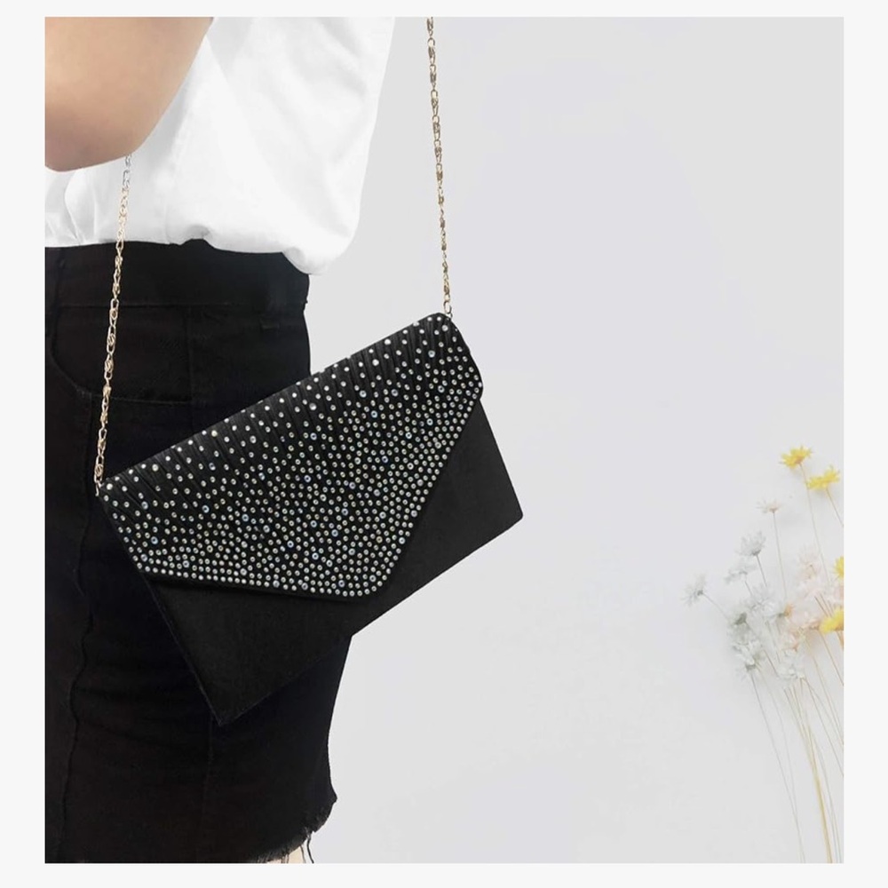 🆕 Ladies Evening Handbags Bridal Wedding Bag Handbag - Picture 3 of 7